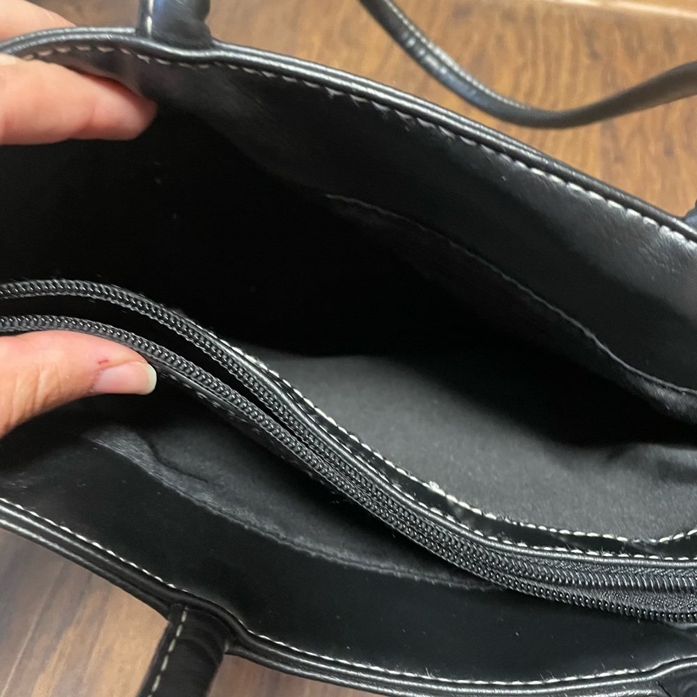 Bueno Black & White Quilted Patchwork Multicolor … - image 5